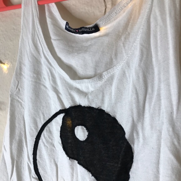 Peace Cropped Tank - Picture 2 of 2